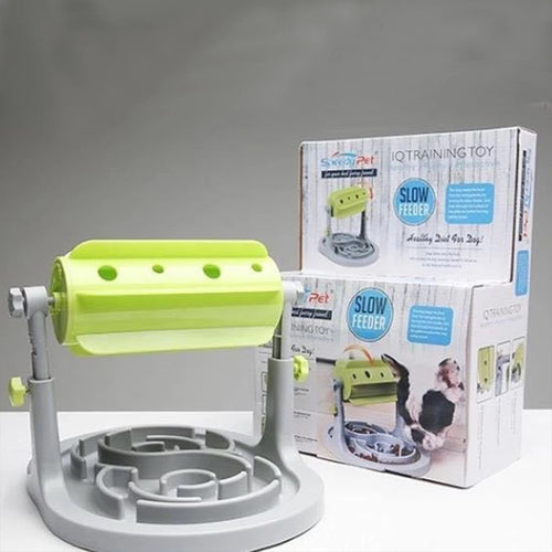 Adjustable Interactive Pet Slow Feeder Puzzle Bowl