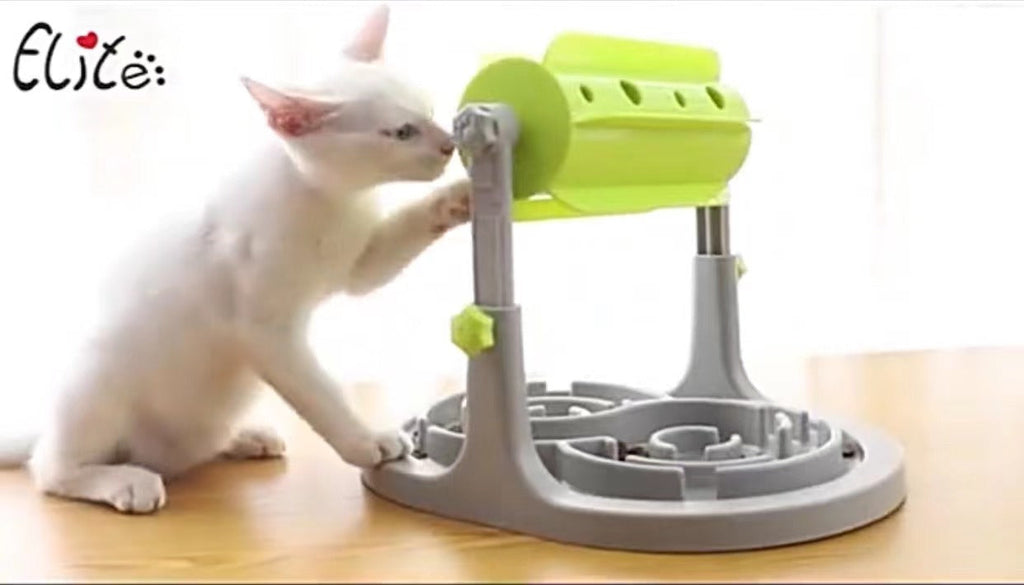 Adjustable Interactive Pet Slow Feeder Puzzle Bowl