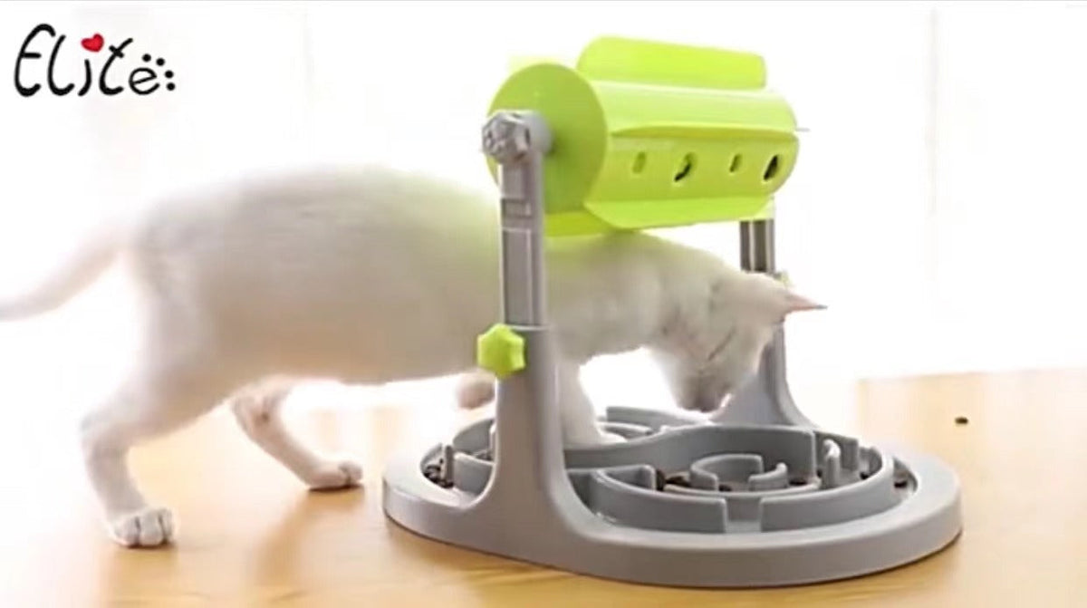 Adjustable Interactive Pet Slow Feeder Puzzle Bowl