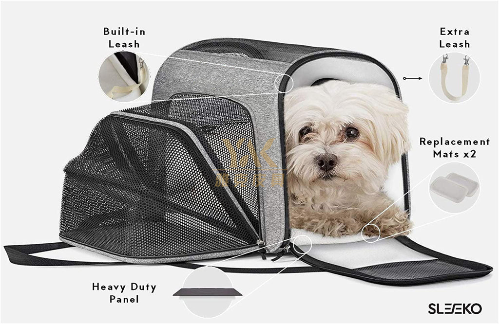Structured Pet Carrier with Viewing Panel – product view