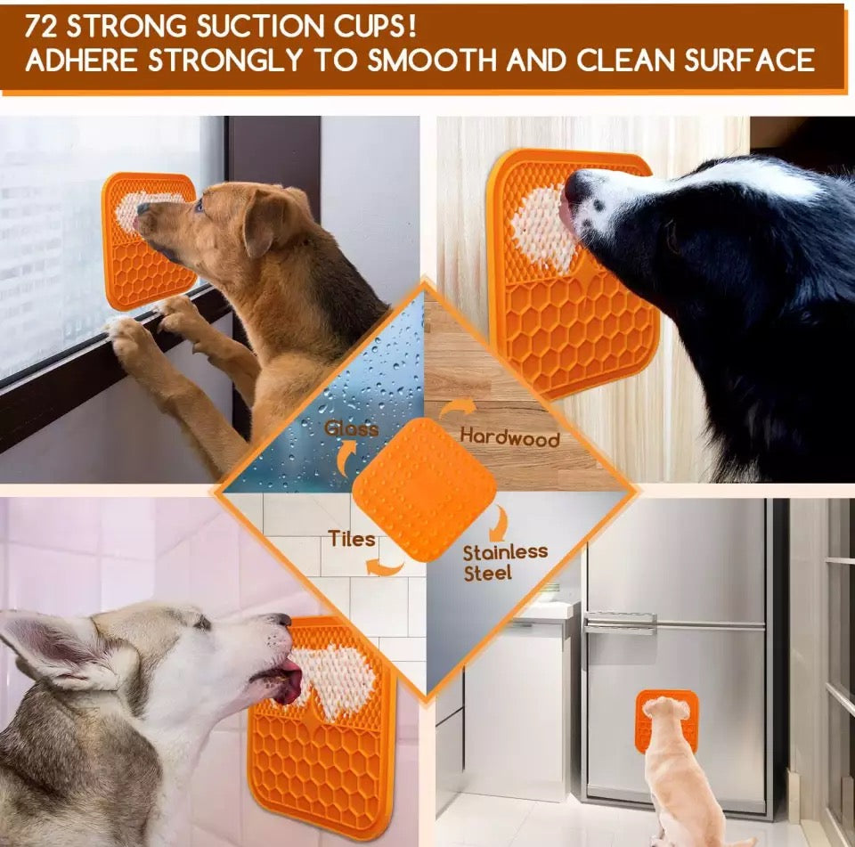 Silicone Slow-Feed Lick Mat for Dogs & Cats – product view