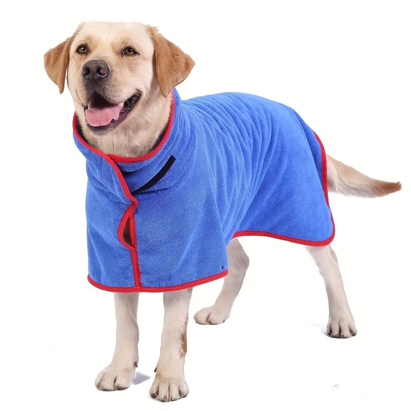 Pet Bath Robe & Drying Towel