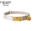 Small Adjustable Dog & Cat Collar – SILVER
