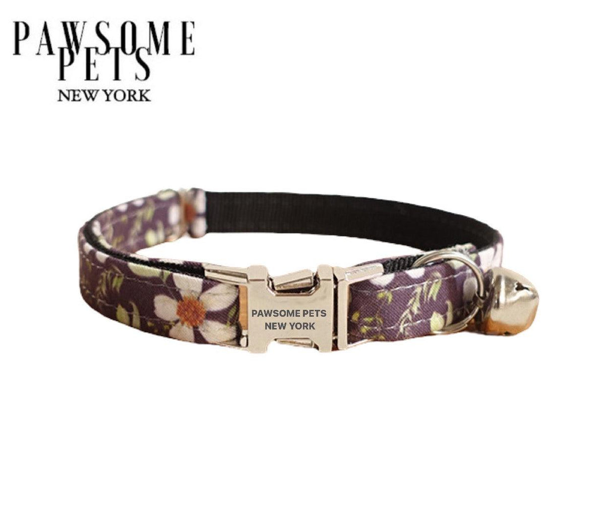 Small Adjustable Dog & Cat Collar – SUNFLOWER