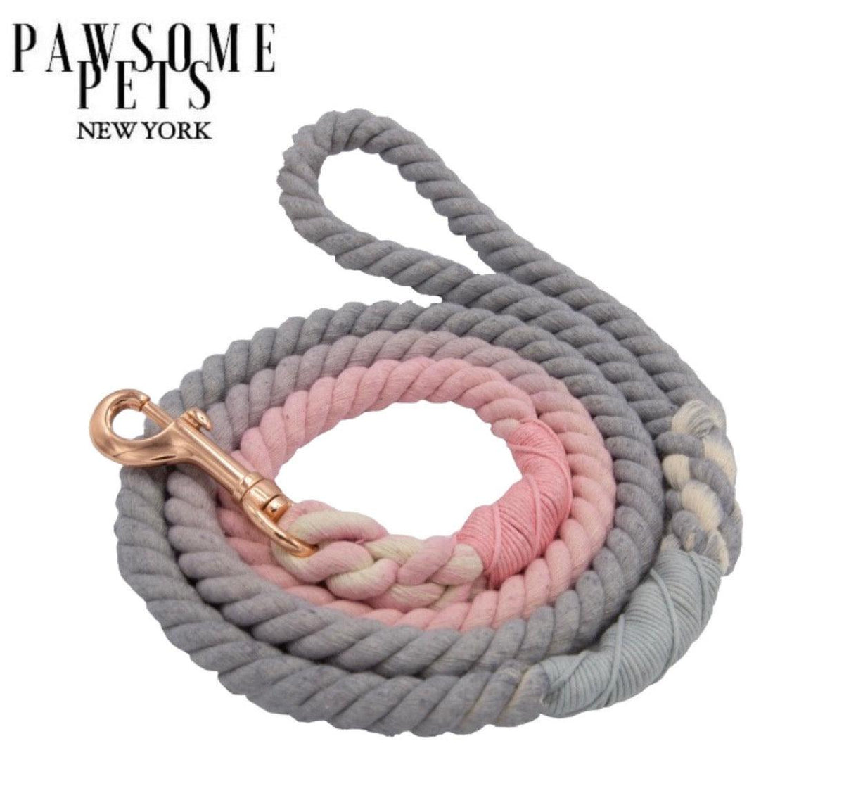 Cotton Rope Dog Leash – CAMELLIA