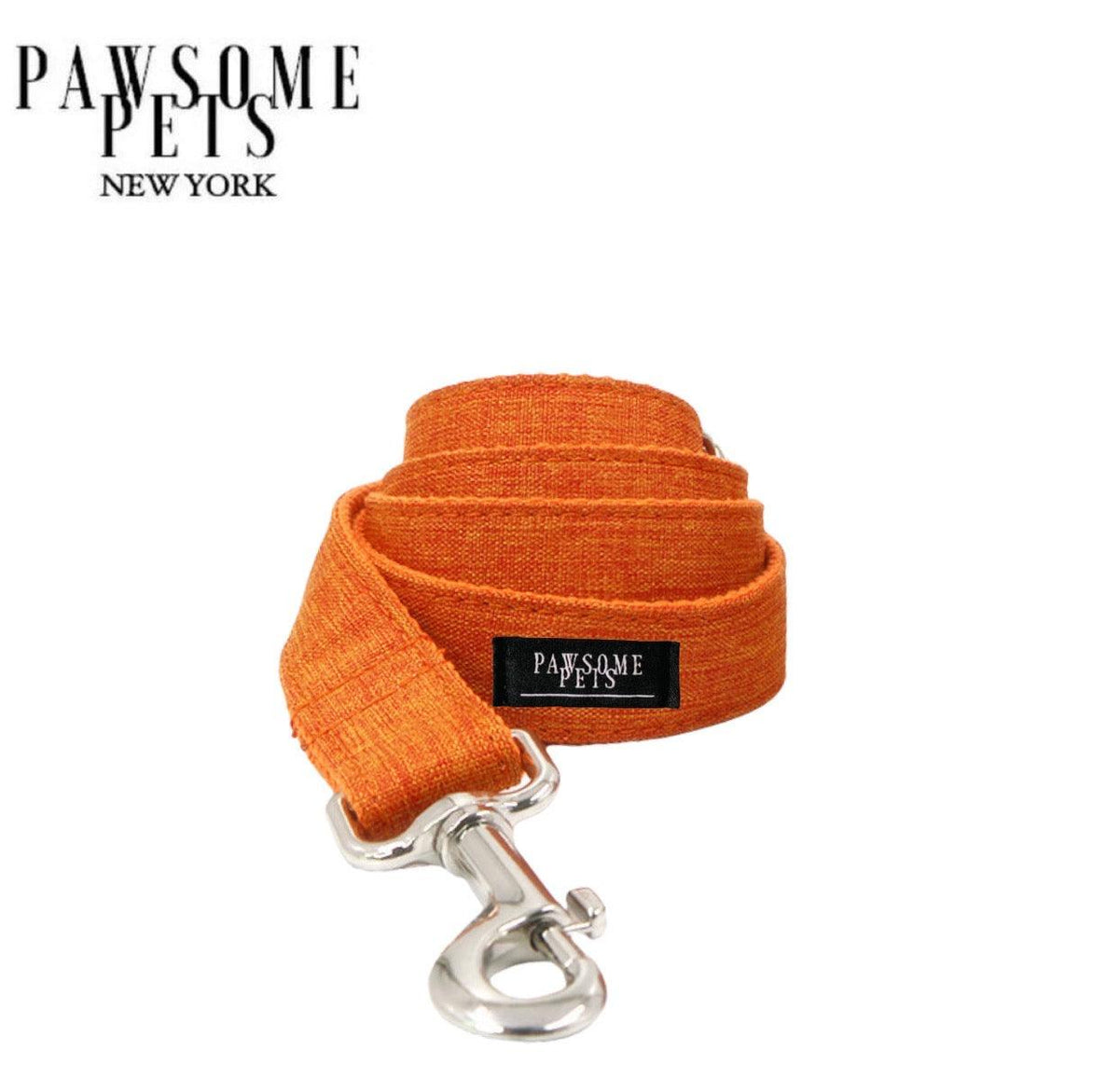 Classic Fabric Dog Leash – ORANGE