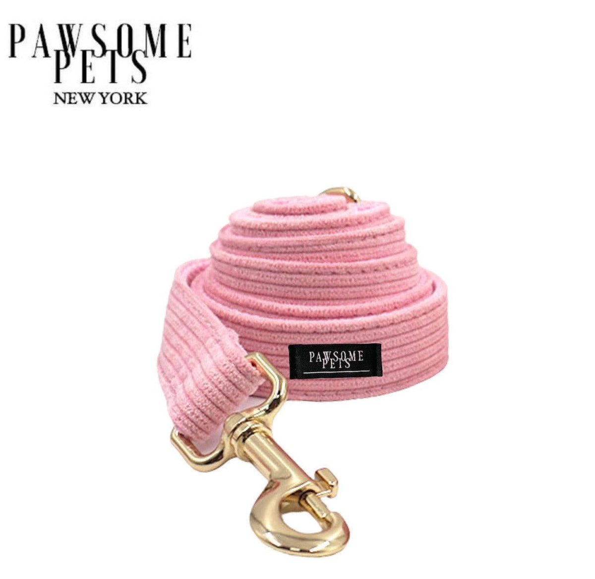 Classic Fabric Dog Leash – LIGHT PINK