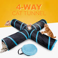 3-Way Cat Play Tunnel