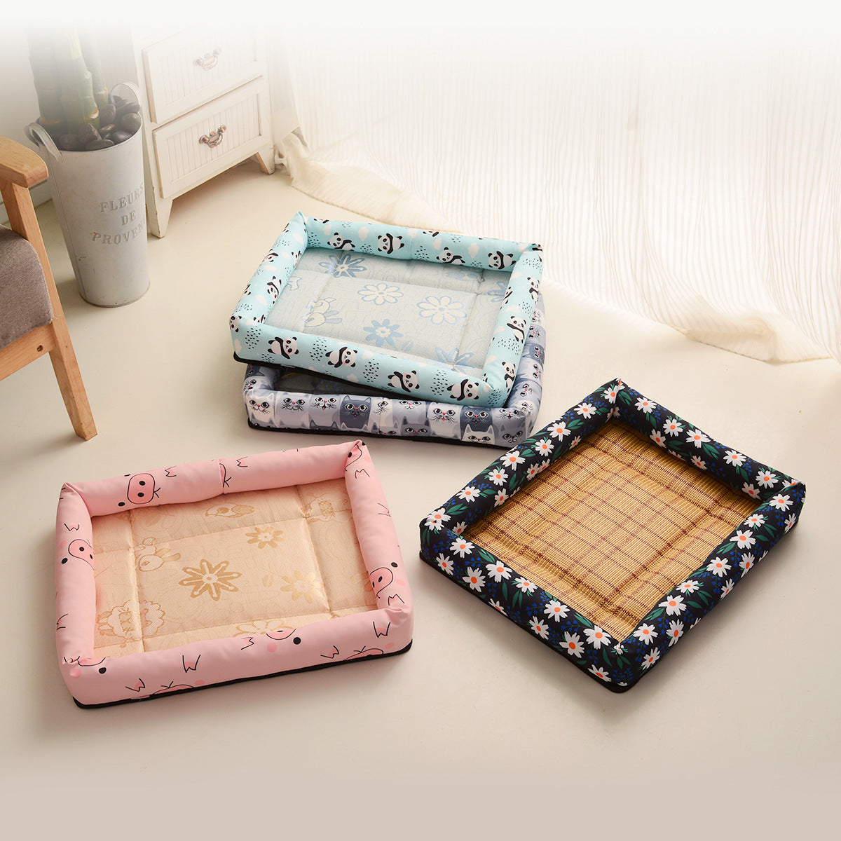 Cozy Plush Pet Bed for Dogs & Cats – product view