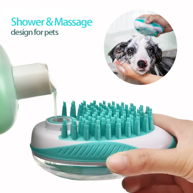 Wet & Dry Pet Grooming Brush