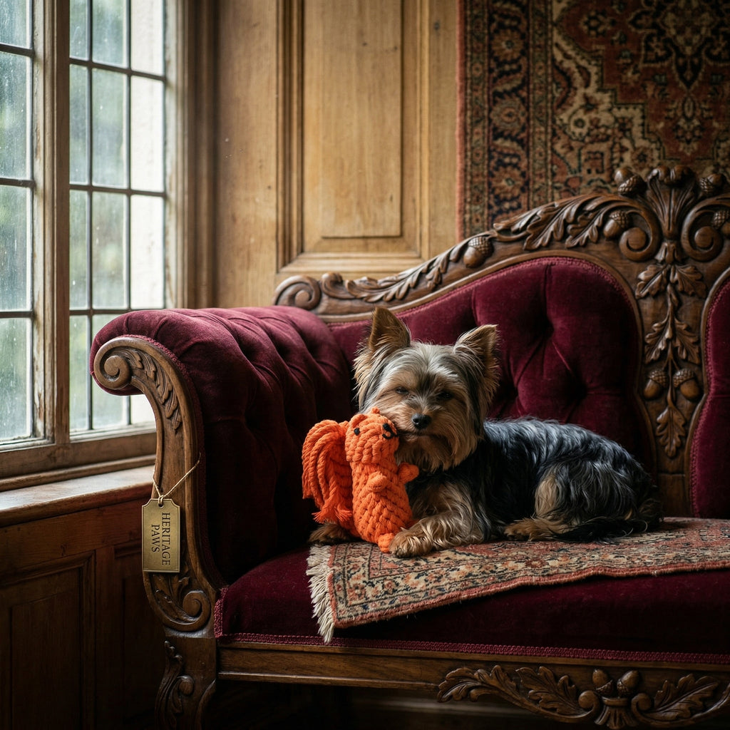Oliver the Squirrel Rope Toy-3